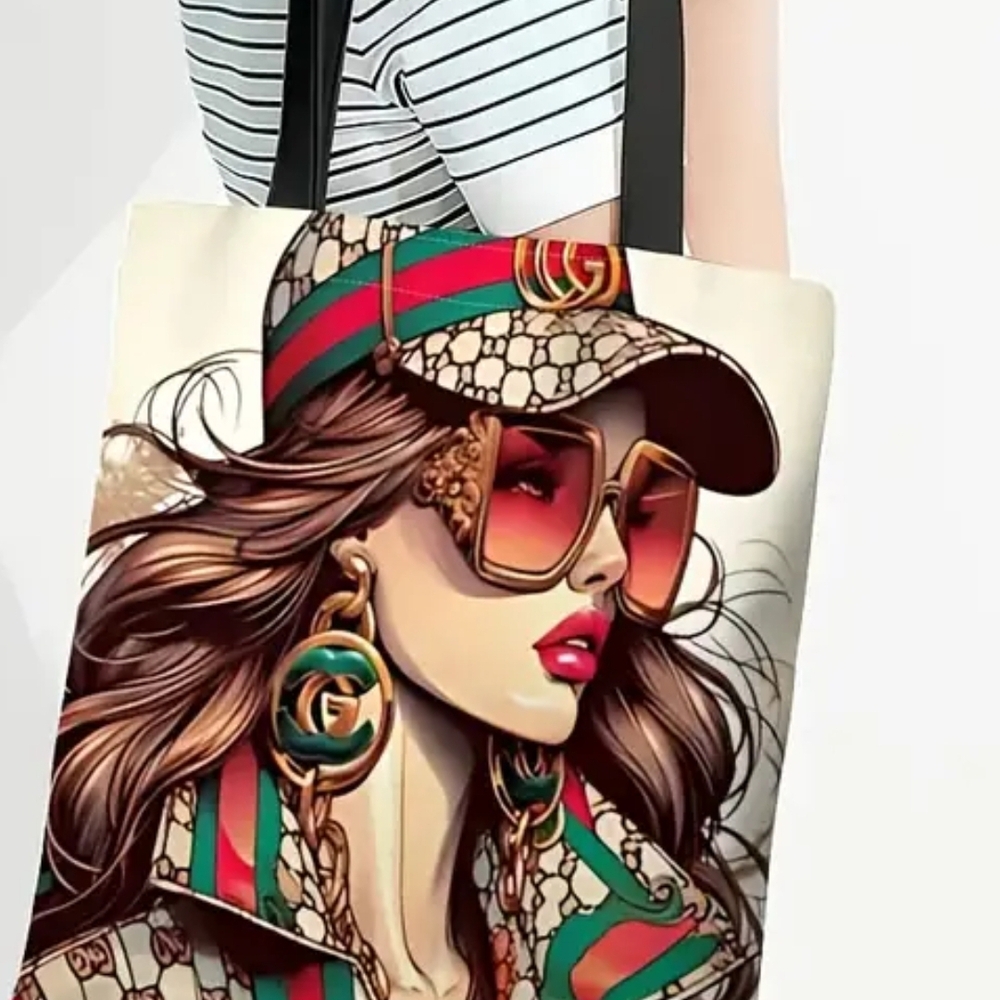Stylish Multicolor Tote Bag